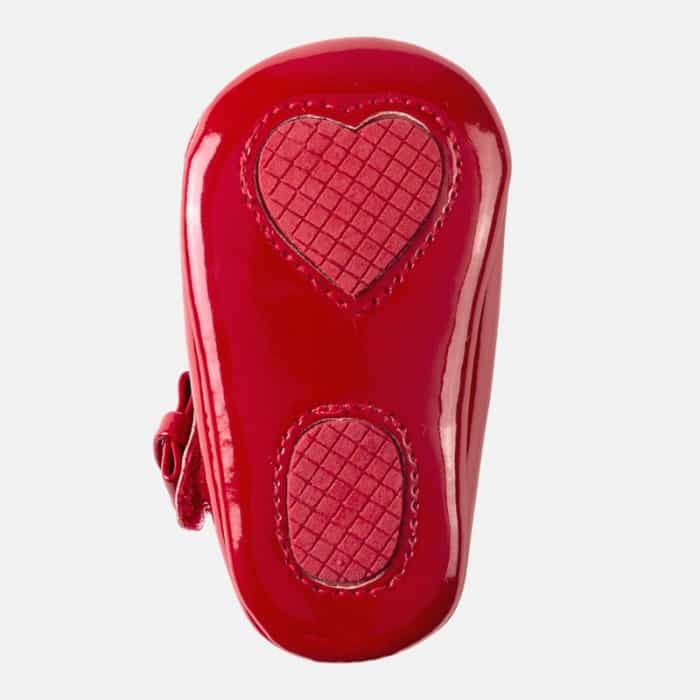 PANTOFI DIN PIELE LAC CU BARETA PENTRU FETE 9217