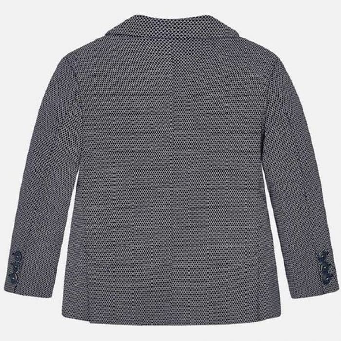 Jacheta costum de in baiat, Mayoral, bej negru - 8 ani - 3423