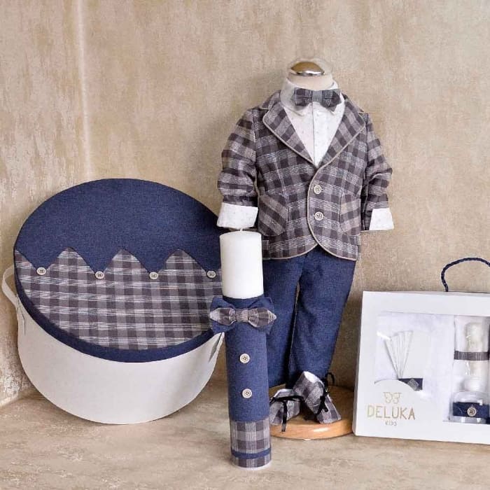 Lumanare botez baiat - Zian