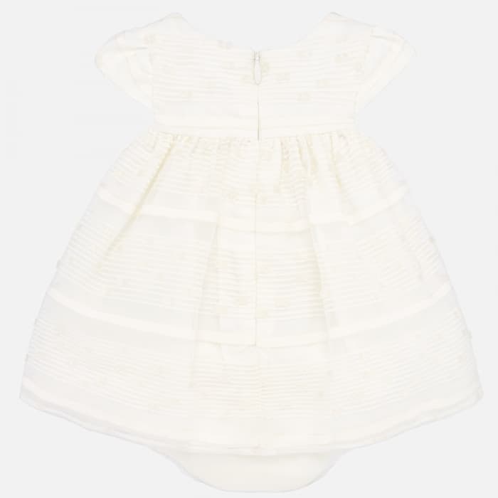 Rochie plumeti si chilotei bebe fetita nou-nascuta 1868