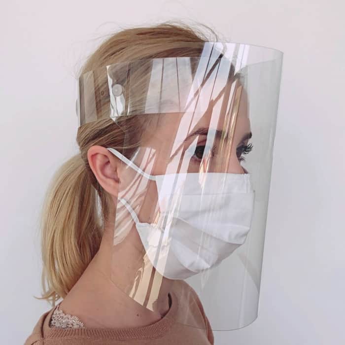 viziera transparenta set 5 buc