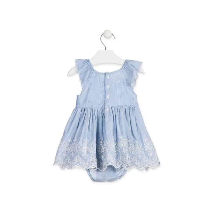 Rochie cu broderie si decupaje 918-7023AA