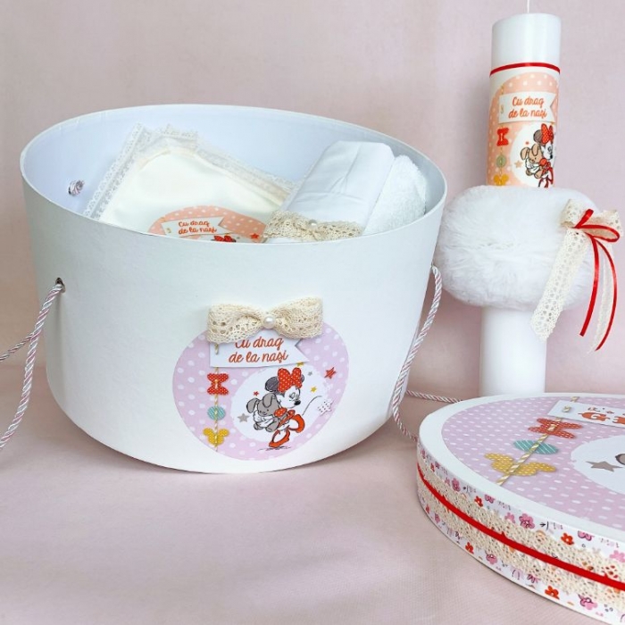 Lumanare botez - Minnie and Rabbit
