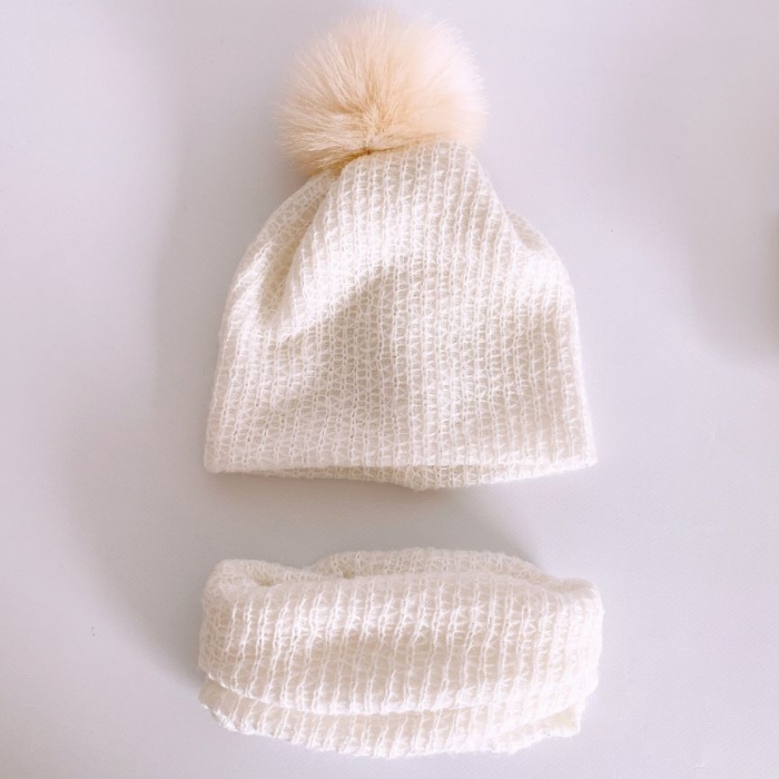 Set caciula si fular 