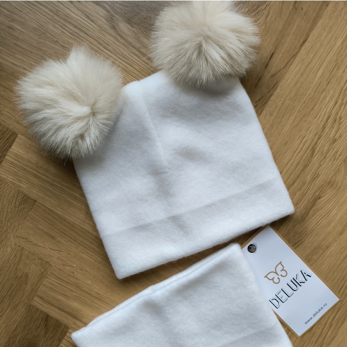 Set caciula si fular - universal