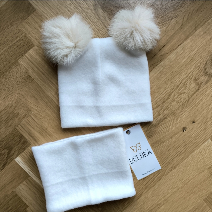 Set caciula si fular - universal