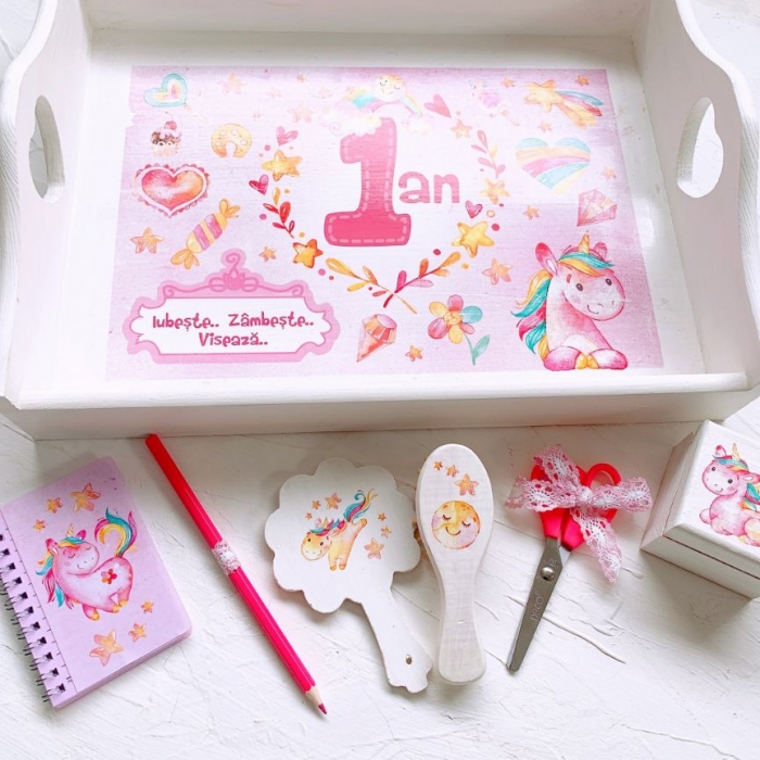 Tavita pentru turta - Unicorn