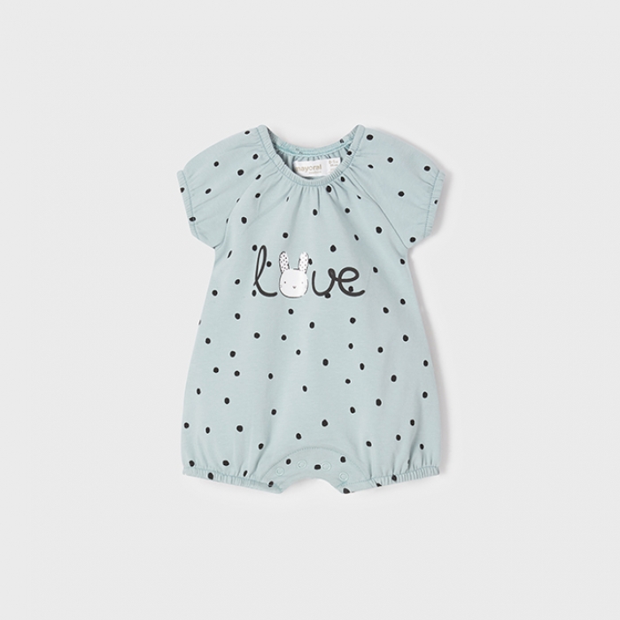 Set 3 pijamale scurte ECOFRIENDS nou-nascut fata - 1613