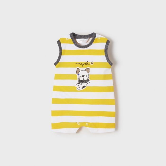 Set 3 pijamale scurte ECOFRIENDS nou-nascut fata - 1676