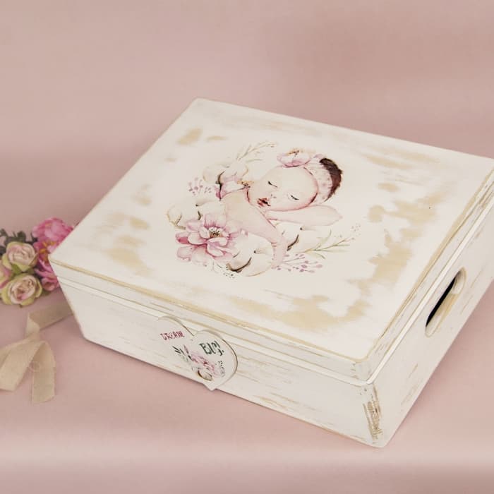 Trusou botez pastel - Cotton