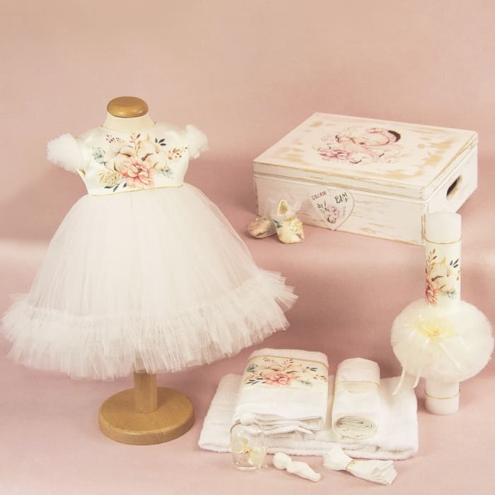 Trusou botez pastel - Cotton