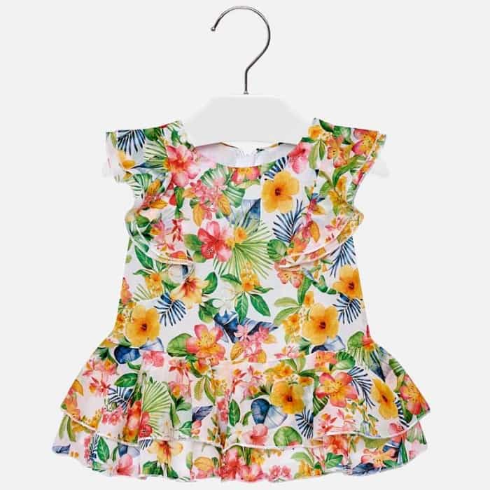 Rochie tropical talie joasa bebe fetita 1940