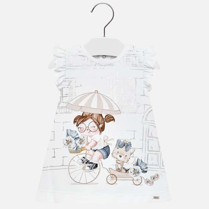 Rochie dreapta desen bebe fetita 1937