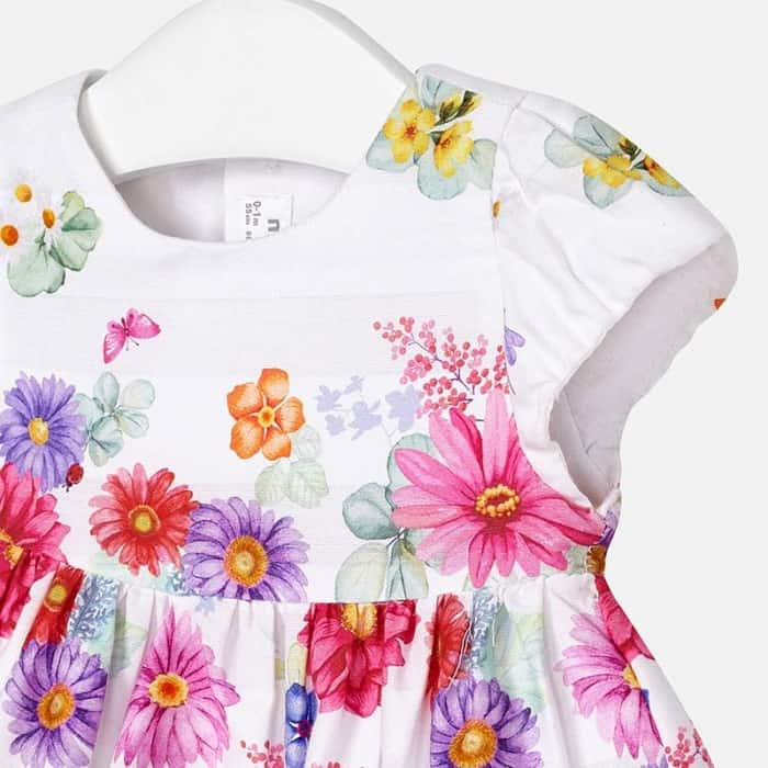 Rochie flori bebe nou-nascut 1834