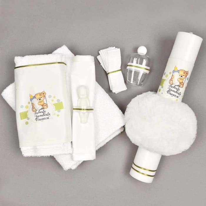 Lumanare pastel - Teddy hugs