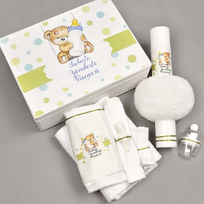 Lumanare pastel - Teddy hugs