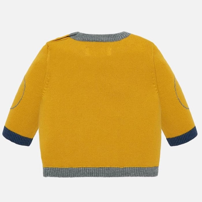 PULOVER BAIETI CU INCHIDERE NASTURASI PE UMAR 2307