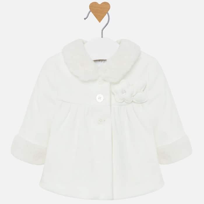 PALTON CU BLANITA LA GULER SI MANSETE 2408