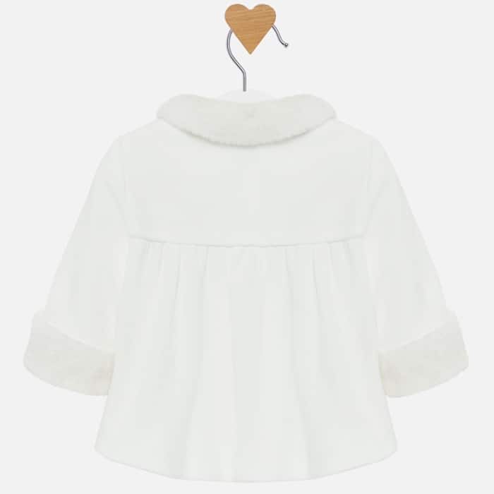 PALTON CU BLANITA LA GULER SI MANSETE 2408