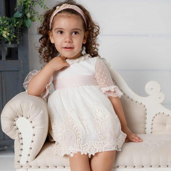 Rochie dantela brodata Jenne