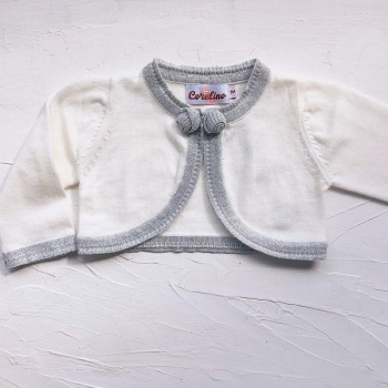 Bolero Corelino Argintiu - Marta