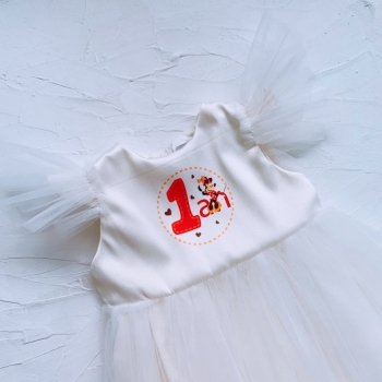 Rochita aniversare 1 an - Minnie Red