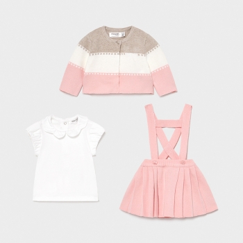 Set fusta tricot Ecofriends new born fata - 1813