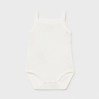 Body cu bretele clasic bebe fetita nou-nascuta - 168