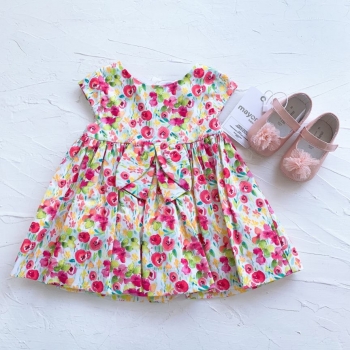 Rochie imprimeu flori bebe fetita 1973