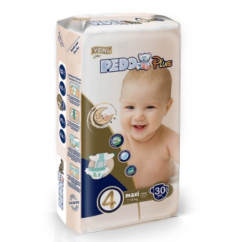 Scutece PEDO PLUS, Marimea 4, 7-18 kg, 30 buc.