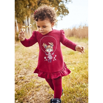 Rochie ECOFRIENDS plus cardat papusa bebe fata 2913