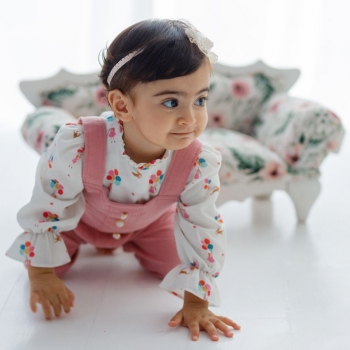 Set salopeta si camasa baloane MARINETTE