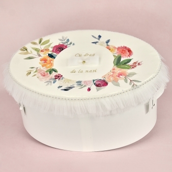 Cufar pentru trusou botez - Hana