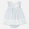 Rochie tul plumeti old blue bebe fetita nou-nascuta 1872