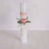 Lumanare botez fetita - Flower Blush