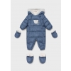 Combinezon ECOFRIENDS microfibra nou-nascut 2677 - ALBASTRU