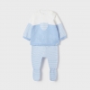 Set pantaloni cu botosei ECOFRIENDS nou-nascut baiat - 1595