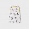 Set 3 pijamale scurte ECOFRIENDS nou-nascut fata - 1676