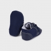 Pantofi siret nou-nascut baiat - 9507 NAVY