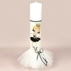 Lumanare botez pastel Pretty Ballerina Black
